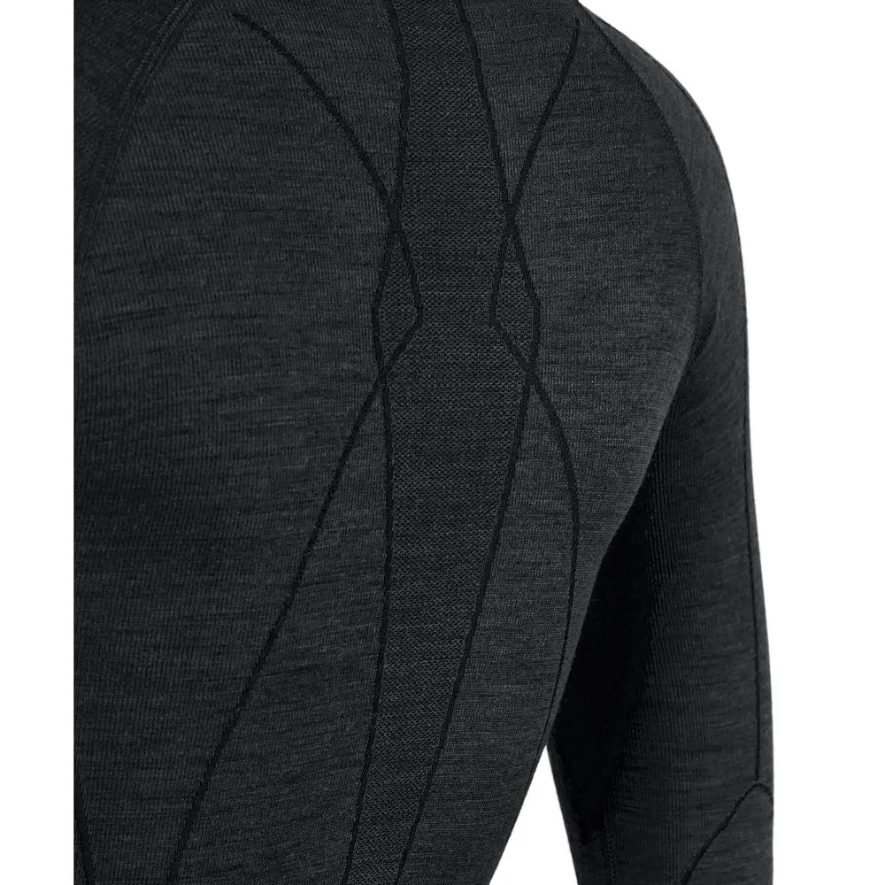 Falke Long Sleeve Wool-Tech T-Shirt - Image 3