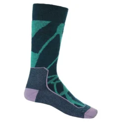 Icebreaker Hike+ Medium Crew Fractured Landscapes Socks