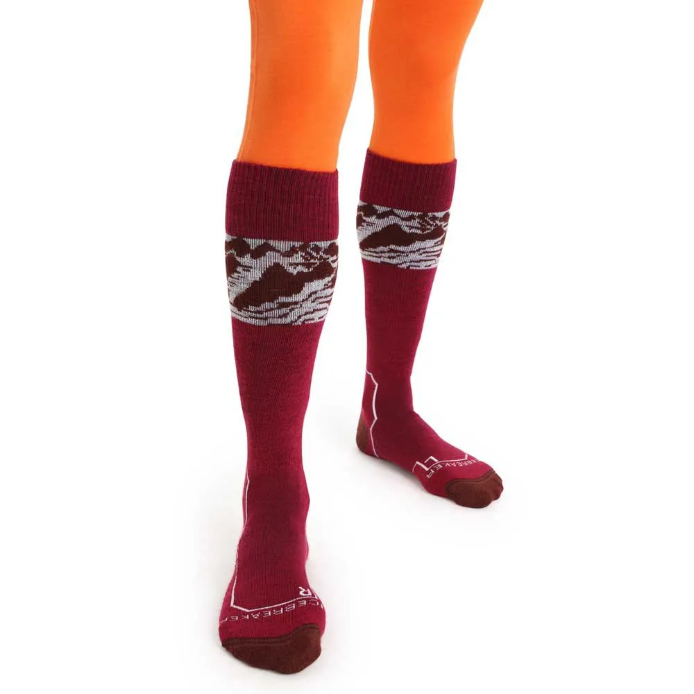 Icebreaker Ski+ Light OTC Alps 3D Socks - Image 3